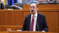 El Congreso homenajea a Javier Lambán con un minuto de silencio en el primer Pleno del curso