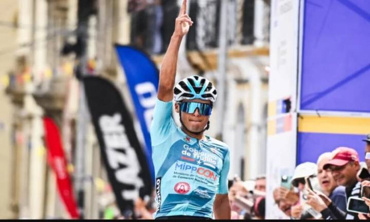 Caracas recibió al campeón de la Vuelta a Venezuela