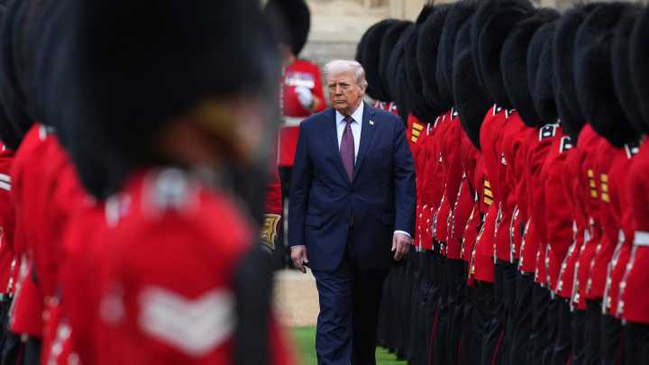 After the royal pomp, Trump's state visit turns to politics and a meeting with Starmer