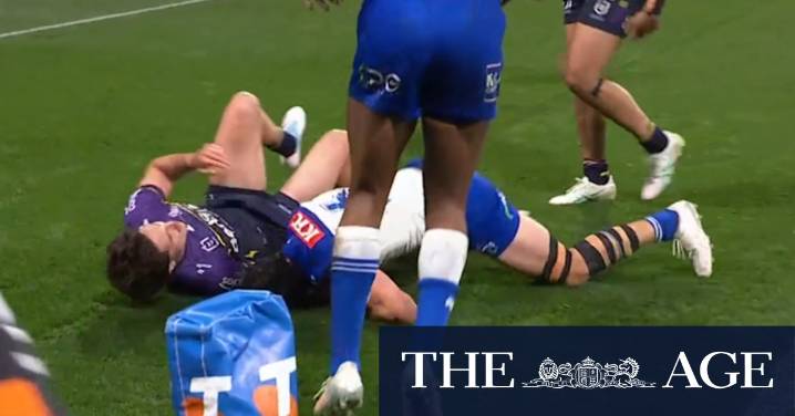 Burton topples over the Storm