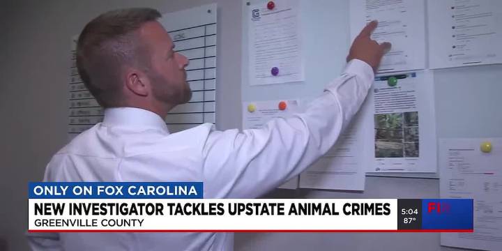 New investigator tackles animal crimes in Greenville Co.