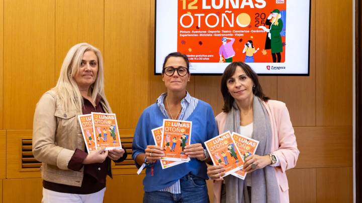 Programa de ocio juvenil '12 Lunas' para este otoño en Zaragoza: de paddle surf a cerámica