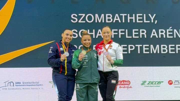 Alba Petisco, plata en la final de barra de la World Challenge Cup