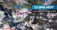 El clima “partirá” a México: Alerta por lluvias torrenciales en una mitad y calor extremo en la otra