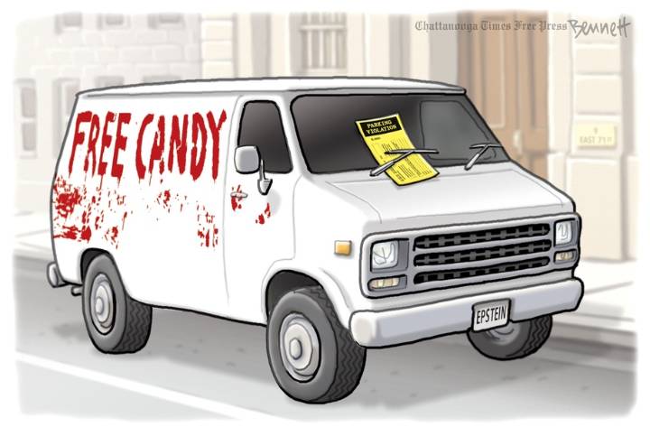 Cartoon: Parking violation