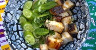 Chef Kevin Belton: Celebrate football season with pork belly bowls and peanut butter bars