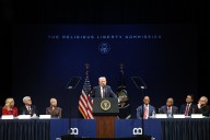 Trump affirms faith at Religious Liberty Commission meeting