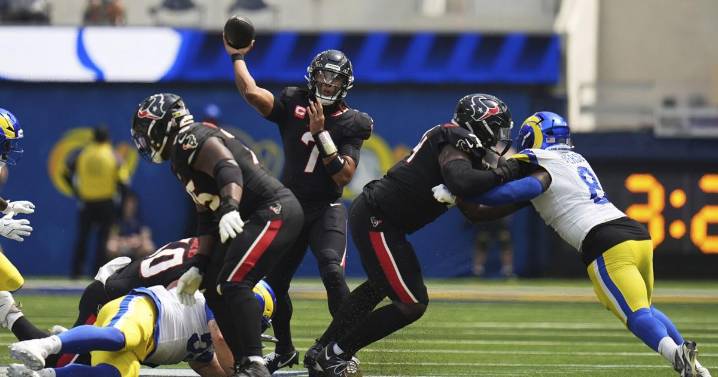 Texans look to regroup after late fumble seals 14-9 loss to Rams in season opener