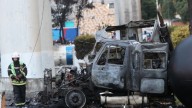 Captan el momento exacto en que una pipa explotó en Iztapalapa en la CDMX
