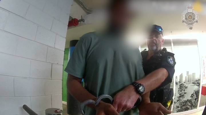 Property crime arrest during Operation Xray Scutter, Chermside