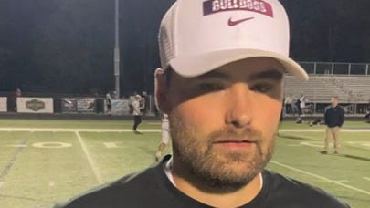 Woodridge football John Daraio discusses the Bulldogs loss at CVCA