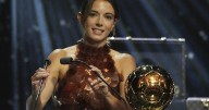 PSG's Dembélé wins the Ballon d'Or and Barcelona's Bonmati achieves award hat trick