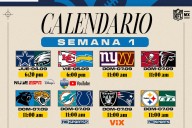 NFL 2025: Partidos, fechas y horarios de la Semana 1
