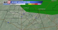 A low chance for a few storms this afternoon