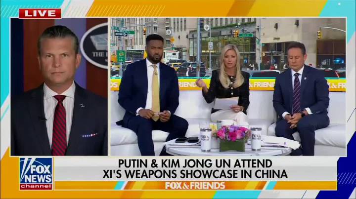 Pete Hegseth Blames Biden For China, Russia And India's Alliance