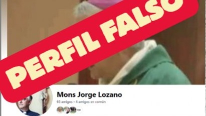 La Iglesia Católica advierte sobre una cuenta falsa a nombre de monseñor Jorge Lozano