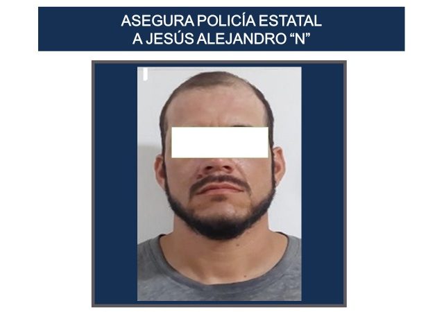 Cayó por robo Jesús Alejandro