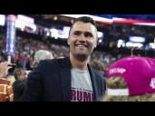 Thousands pay respects to late conservative activist Charlie Kirk