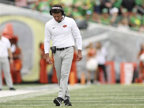 Oklahoma State fires football head coach Mike Gundy after 20