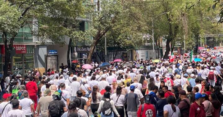 Entrevista exclusiva con Alessandra Rojo de la Vega sobre la marcha de la Resistencia Democrática