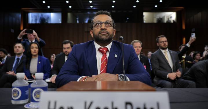 FBI Director Patel testifies on Capitol Hill amid questions over his leadership