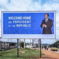 Cameroon's president Biya: absent candidate in election
