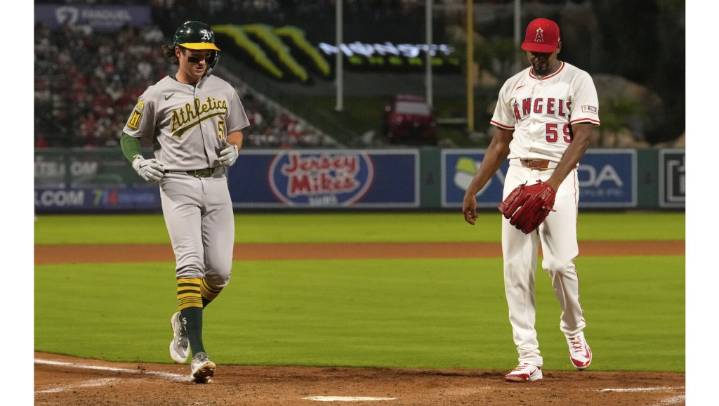 Angels’ José Soriano allows 8 runs in loss to A’s