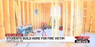 Students build home for fire victim