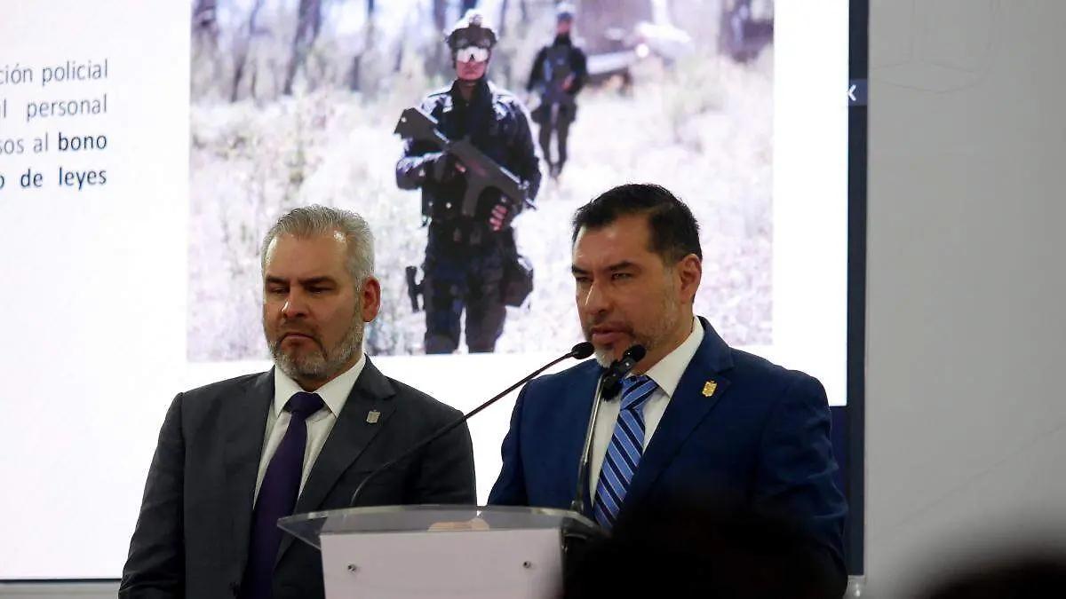 Oseguera y Bedolla se reúnen con comitiva israelí para abordar tema de tecnología de seguridad
