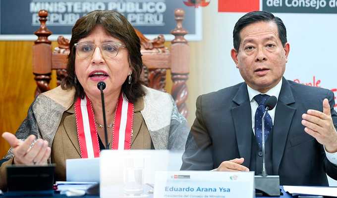 Fiscal de la Nación a Eduardo Arana: “No se equivoque, nosotros somos una buena gestión”