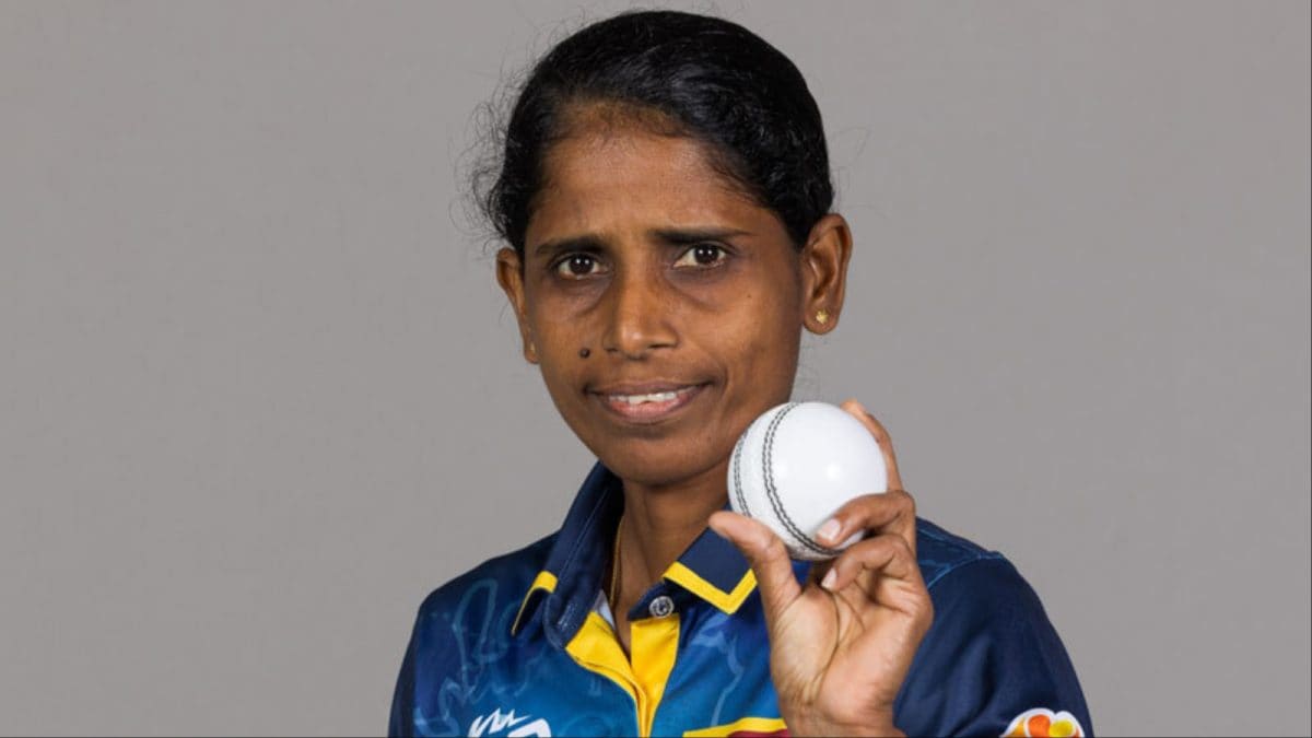 Udeshika Prabodhani Creates History During India-Sri Lanka Women's ODI World Cup 2025 Match