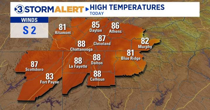 Above normal temperatures continue through this weekend