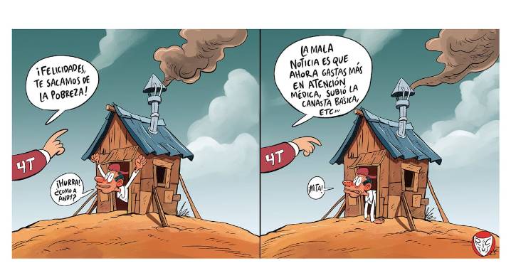 ¡FELICIDADES, TE SACAMOS DE LA POBREZA!...