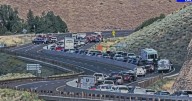 Passenger impaled, pinned to seat by road debris near Deer Creek Reservoir