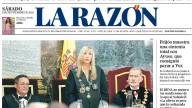 Portada de LA RAZÓN del sábado 6 de septiembre de 2025