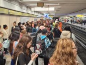 Metro hoy: Viernes ‘a paso tortuga’ y con quejas de usuarios
