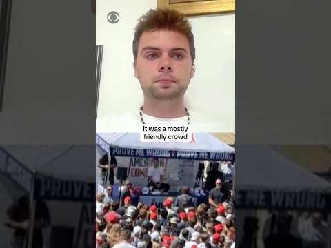 Witness of Charlie Kirk’s murder shares some of his final words #shorts
