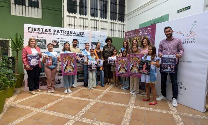 Puerto Lumbreras presenta un programa con más de 50 actividades y conciertos de primer nivel para sus Fiestas Patronales 2025