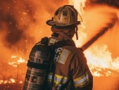 Firefighters from several communities battle barn blaze in Hartford