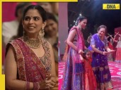 Mukesh Ambani, Nita Ambani's daughter Isha glams up in Gujarati
