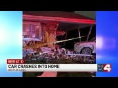 Car crashes into South City home