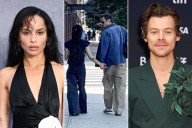 Zoë Kravitz and Harry Styles Photographed Holding Hands in Brooklyn