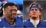 Giants to bench Russell Wilson for Jaxson Dart vs Chargers: How do their salaries compare?