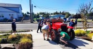 Restored Lebanon fire wagon showcases century