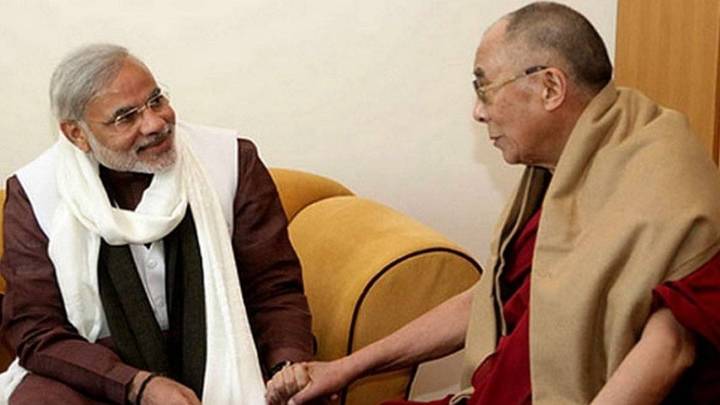 Dalai Lama Greets and Extends Warm Wishes to PM Modi on Birthday World News