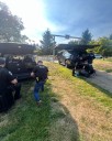 Washougal man faces assault allegations after pointing a gun at a road paving crew, sheriff’s office says