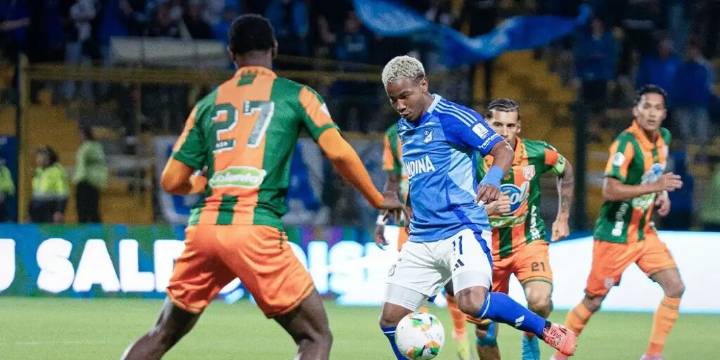 Nuevo fracaso de Millonarios en la Copa BetPlay: eliminado tras empate con Envigado