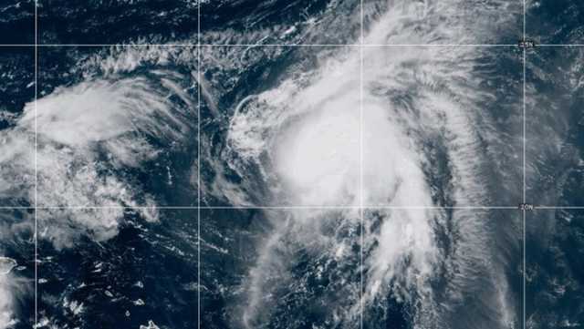Humberto becomes a hurricane in the Atlantic