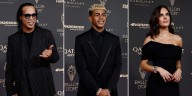Las figuras del fútbol mundial deslumbran con sus looks en la gala del Balón de Oro