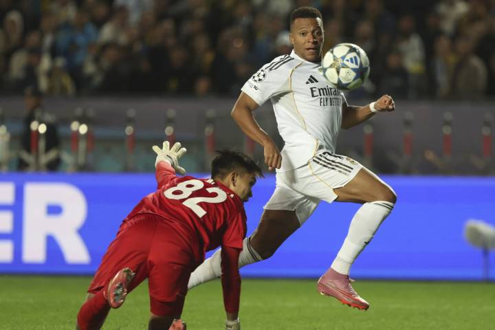 Real Madrid aplastó al Kairat Almaty 5-0 en Kazajistán por la segunda fecha de Champions League